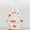 Halloween Pattern Full Print Rope Handle Tote (Small) View1