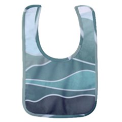 Mountains Wall Print Boho Art Baby Bib