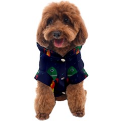 Rocket Halftone Astrology Astronaut Dog Coat
