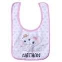 Elephant Name Baby Bib Baby Bib View1