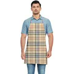 Burberry, Checker, Clothes, Fashion, Pattern Kitchen Apron