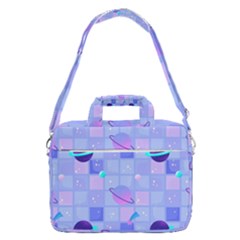 Seamless Pattern Pastel Galaxy Future Macbook Pro 16  Shoulder Laptop Bag