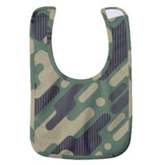 Camouflage Pattern Background Baby Bib