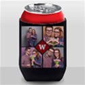 Personalized Photo Initial Can Cooler Can Cooler View1