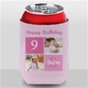 Personalized Happy Birthday Girl Name Can Cooler Can Cooler View2