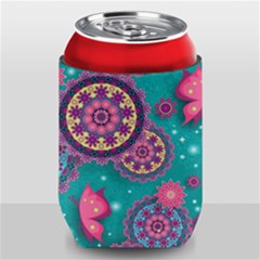 Floral Pattern, Abstract, Colorful, Flow Can Holder