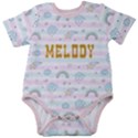 Personalized Rainbow Name Baby Short Sleeve Bodysuit Baby Short Sleeve Bodysuit View1