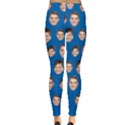 Personalized Couple Many Faces Everyday Leggings Everyday Leggings  View2