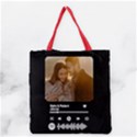 Personalized Photo Style Grocery Tote Bag View1