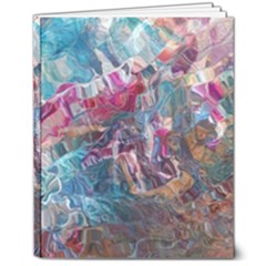 Straight Blend Module I Liquify 19-3 Color Edit 8  X 10  Hardcover Notebook