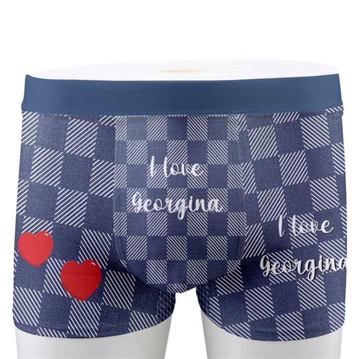 Personalized Denim Name Boxers Men s Boxer Briefs