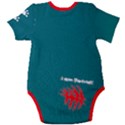 Personalized Dinosaur Name Baby Short Sleeve Bodysuit Baby Short Sleeve Bodysuit View2