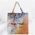 Personalized Wedding Couple Name Marble Tote Bag Grocery Tote Bag View1