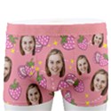 Personalized Photo Many Face Head Strawberry Boxer Men s Boxer Briefs View1
