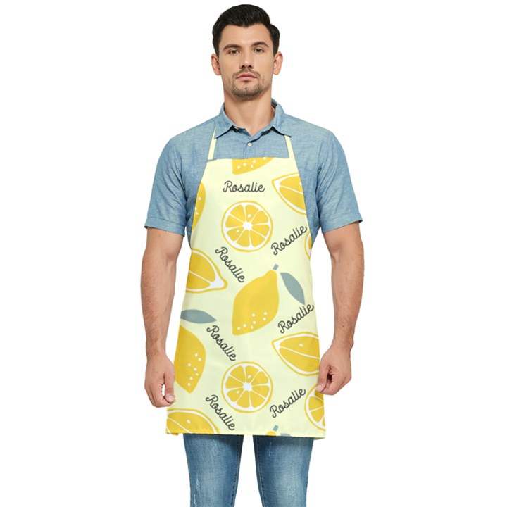 Personalized Lemon Name Kitchen Apron Kitchen Apron