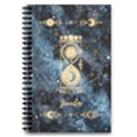 Personalized Name Tarot Style Notebook 5.5  x 8.5  Notebook View1