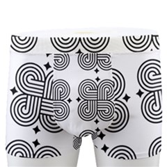 Abstract Pattern Texture Background Art Men s Boxer Briefs