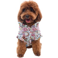 Cute Owl Bird Animal Pattern Dog Coat
