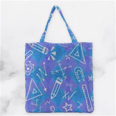 Background Abstract Texture Pattern Grocery Tote Bag