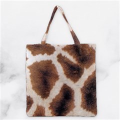 Giraffe Skin Texture Grocery Tote Bag