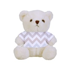 Colored Zigzag Seamless Patterns Full Print Cuddly Teddy Bear