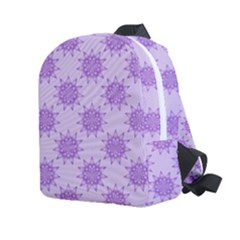 Purple Pattern Seamless Texture Mandala Kids  Age 2-4 Lightweight Preschool Backpack