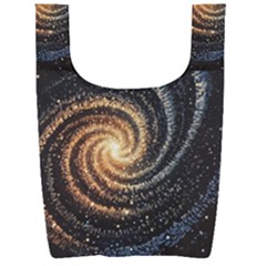 Galaxy Background Star Foldable Shopping Bag