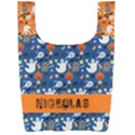Personalized Name Any Text Foldable Shopping Bag Foldable Shopping Bag View2