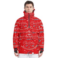 Merry, Happy Christmas, Christmas Gnome Men s Pullover Zip Ski And Snowboard Waterproof Breathable Jacket