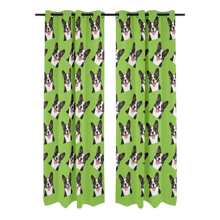 Personalized Facecut Photo Window Curtain  Window Curtain (Large 96 )