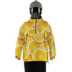Oranges, Orange, Fruits Men s Ski And Snowboard Waterproof Breathable Jacket