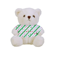 Christmas Paper Stars Pattern Texture Background Colorful Colors Seamless Full Print Cuddly Teddy Bear
