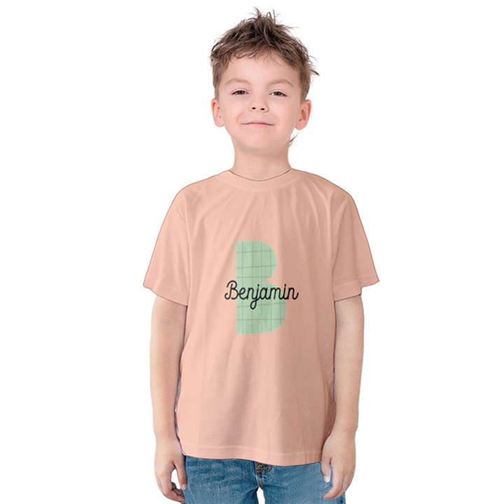 Personalized Name Any Text Word Design Kids  Cotton T-Shirt Kids  Cotton T-Shirt