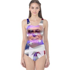 Donald Trump Flag One Piece Swimsuit