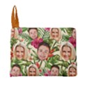 Personalized Couple Many Head Hawaii Tropical Summer Premium Foldable Grocery Recycle Bag Premium Foldable Grocery Recycle Bag View4