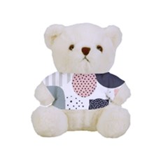 Geometric Design 12 Full Print Cuddly Teddy Bear