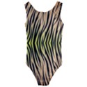 Personalized Animal Skin Kids  Cut-Out Back One Piece Swimsuit View1