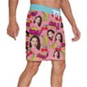 Personalized Photo Many Face Head OMG Oh My God Men s Beach Shorts View3
