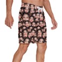 Personalized Photo Many Face Head Men s Beach Shorts View3