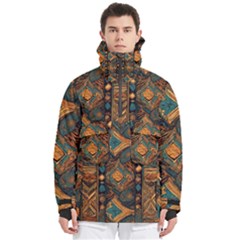 Tribal Chic Men s Pullover Zip Ski And Snowboard Waterproof Breathable Jacket