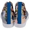 Personalized Couple Collage Style Photo Women s Mid-Top Canvas Sneakers View4