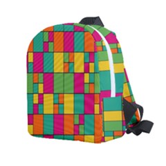 Abstract-background Kids  Age 2-4 Lightweight Preschool Backpack