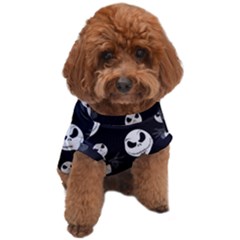 Jack Print, White, Before, Plain, Black, Simple, Christmas Dog T-shirt