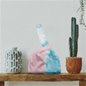 Personalized Any Text Tie-dye Style Japanese Wrist Knot Bag View2