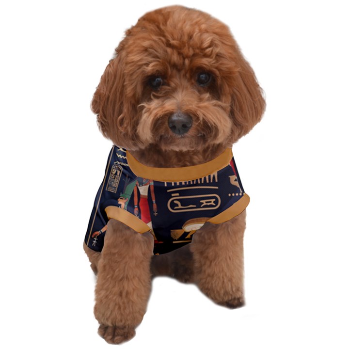 Custom Egypt Style Name Any Text Dog T-Shirt