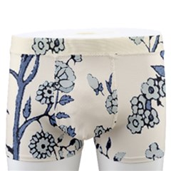 Blue Vintage Background Men s Boxer Briefs