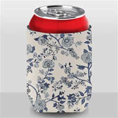 Blue Vintage Background Can Holder