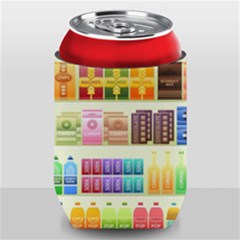 Supermarket Shelf Products Snacks Can Holder