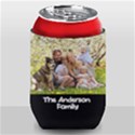 Personalized Photo Family Name Can Cooler Can Cooler View2
