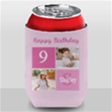 Personalized Happy Birthday Girl Name Can Cooler Can Cooler View1